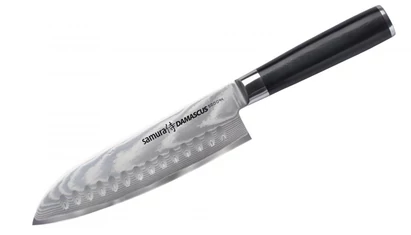 Samura Damascus Santoku szakácskés 18 cm-es Damaszk