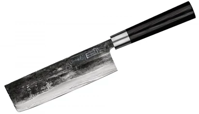 Samura Super 5 Nakiri szakácskés 17 cm-es Damaszk