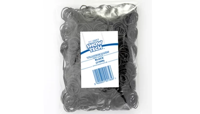 Show Tech Wrap Bands Black 1000 db-os Fekete Latex Gumi
