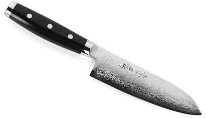 Yaxell Gou Japán Santoku Szakácskés 16,5 cm-es damaszk