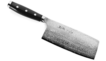 Yaxell Gou Japán Kínai szakácskés 18 cm-es damaszk