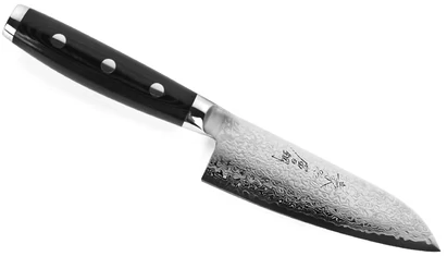 Yaxell Gou Japán Santoku Szakácskés 15 cm-es damaszk