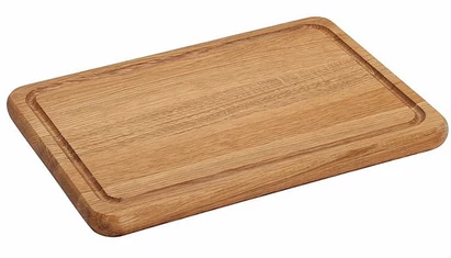 Yaxell Japán Tölgyfa Vágódeszka 35x25x2,5 cm-es