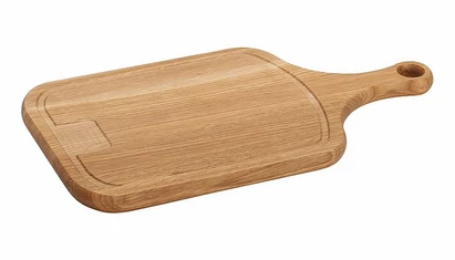 Yaxell Japán Tölgyfa Nyeles Vágódeszka 45x25x2,5 cm-es