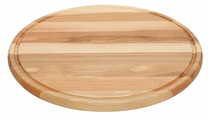 Yaxell Japán Tölgyfa Vágódeszka Kerek 45x2,5 cm-es