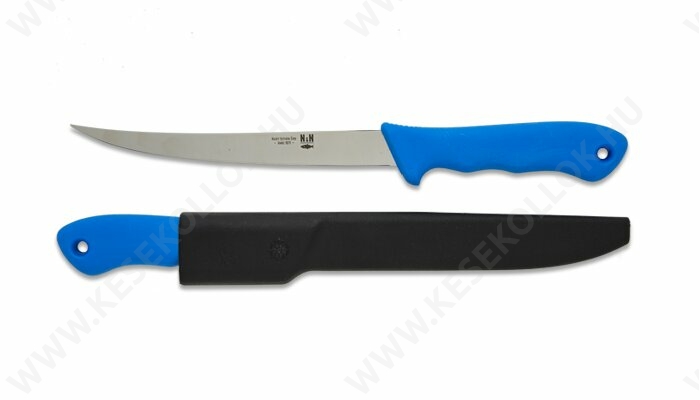 NN-Knives Horgász filézőkés 18 cm-es kék