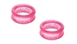 Solingen Germany Finger Ring Glitter Pink - Olló Szűkítő Gumigyűrű Pink 2db