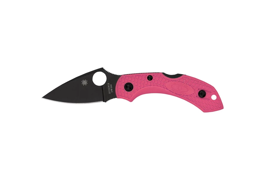 Spyderco DRAGONFLY 2 FRN PINK PLAIN BLACK BLADE S30V C28FPPNS30VBK2