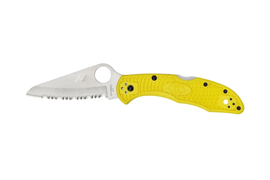 Spyderco SALT 2 FRN YELLOW SERRATED C88SYL2