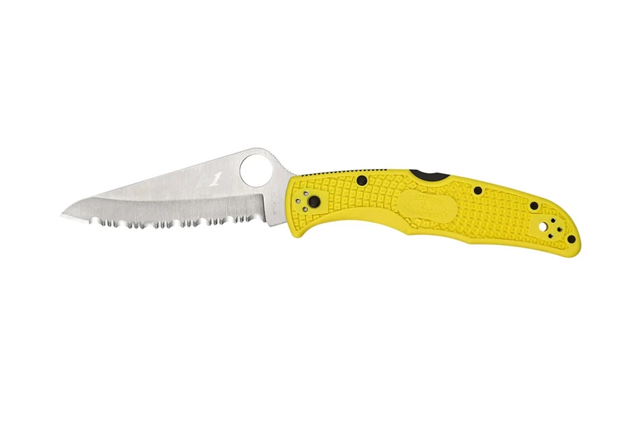 Spyderco PACIFIC SALT 2 FRN YELLOW SERRATED C91SYL2