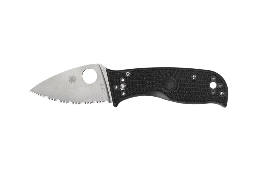 Spyderco LIL' TEMPERANCE 3 FRN BLACK SERRATED C69SBK3