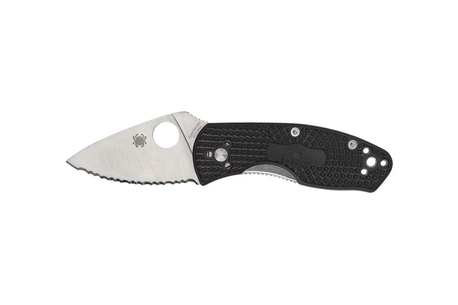 Spyderco AMBITIOUS FRN BLACK SERRATED C148SBK