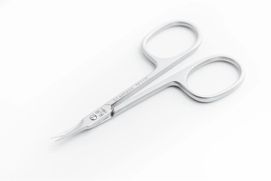 NN-Knives Modern Bőrvágó olló extraspicc hajlított