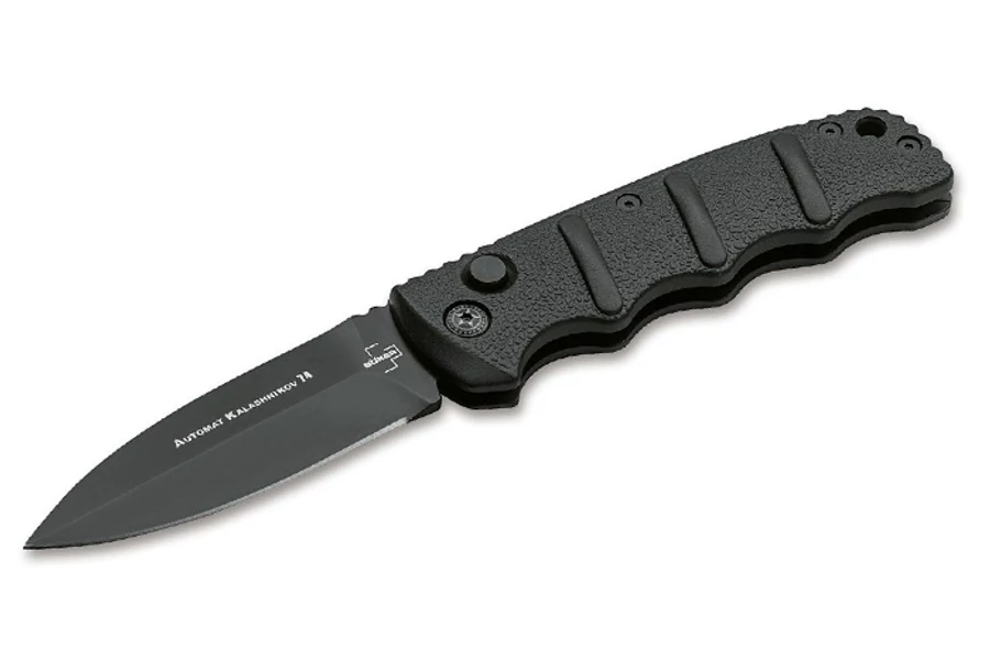 Böker Plus AKS-74 Spearpoint D2 Rugós Zsebkés