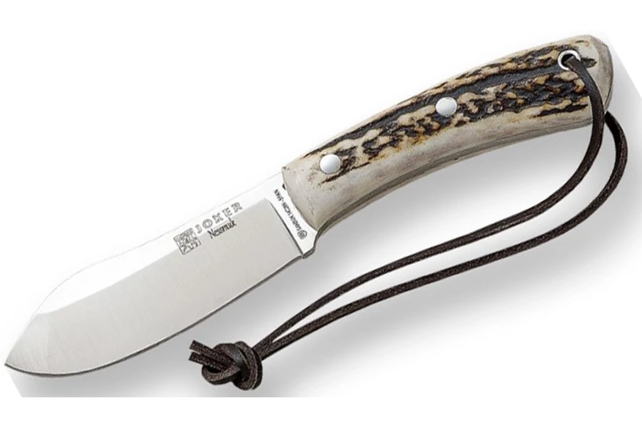 Joker Nessmuk Bushcraft Stag Outdoor Kés