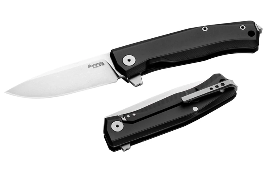 LionSteel Myto Aluminium Black EDC zsebkés

A Myto egy igazi mindenes EDC zsebkés. Semmi sallang vagy felesleges csicsa, csak stílusos és minőségi minimalizmus minőséggel párosítva. Ideális a mindennapok feladataihoz, valamint outdoor kihívásokhoz.
A peng