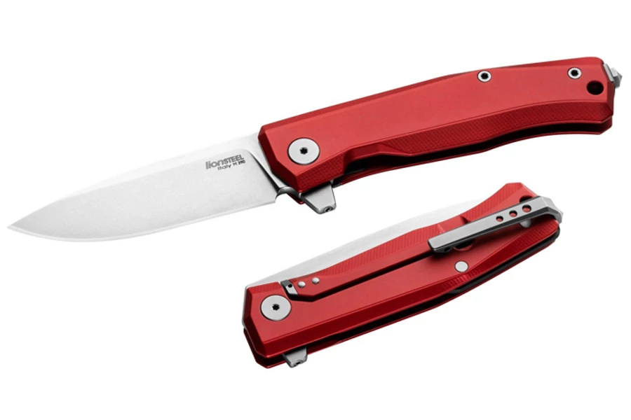 LionSteel Myto Aluminium Red EDC zsebkés

A Myto egy igazi mindenes EDC zsebkés. Semmi sallang vagy felesleges csicsa, csak stílusos és minőségi minimalizmus minőséggel párosítva. Ideális a mindennapok feladataihoz, valamint outdoor kihívásokhoz.
A penge 