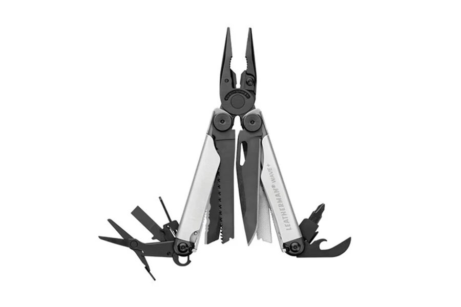 Leatherman Wave Plus Fekete Ezüst Multiszerszám
