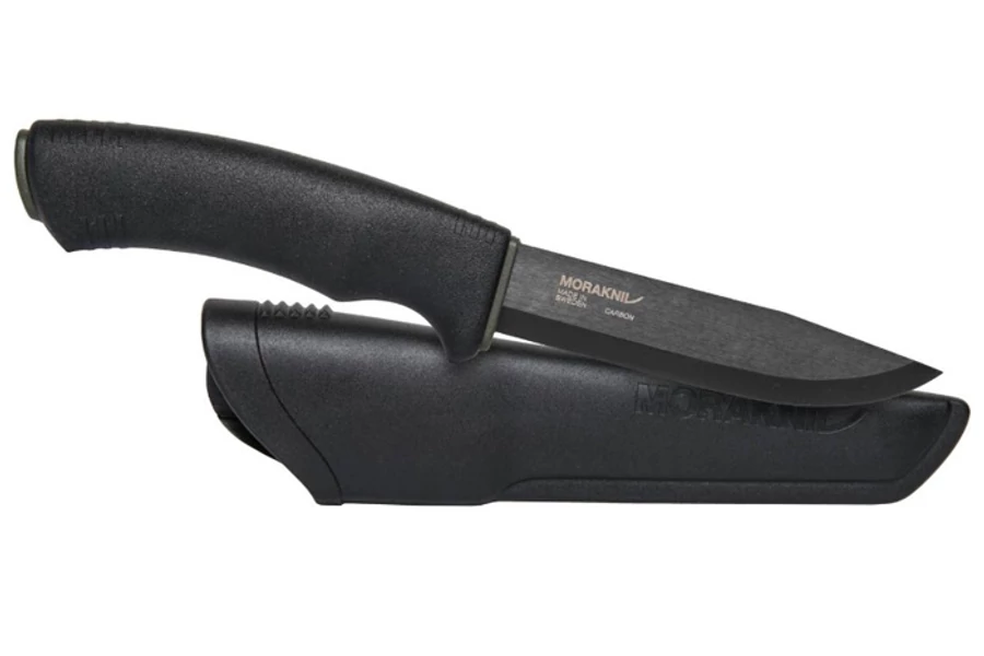 Morakniv Bushcraft Survival Black outdoor kés szénacél