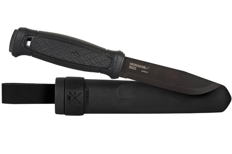 Morakniv Garberg Black C Polymer Sheath Black outdoor kés szénacél