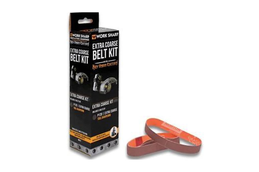 Work Sharp KEN ONION élező csiszolószalag készlet 120-as 5db-os durva piros